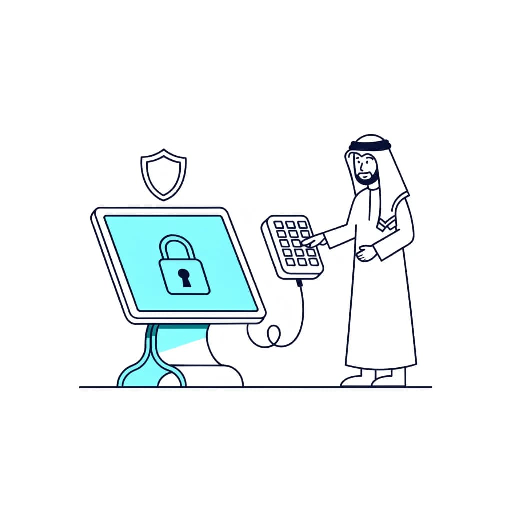 حماية نظام الكاشير من الاحتيال والاختراق: دليل المطاعم السعودية 2026